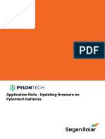 Application Note – Pylontech Upgrading Firmware