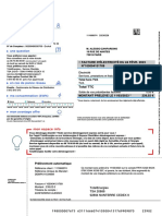 Mes Références: Facture D'Électricité Du 24 Févr. 2023