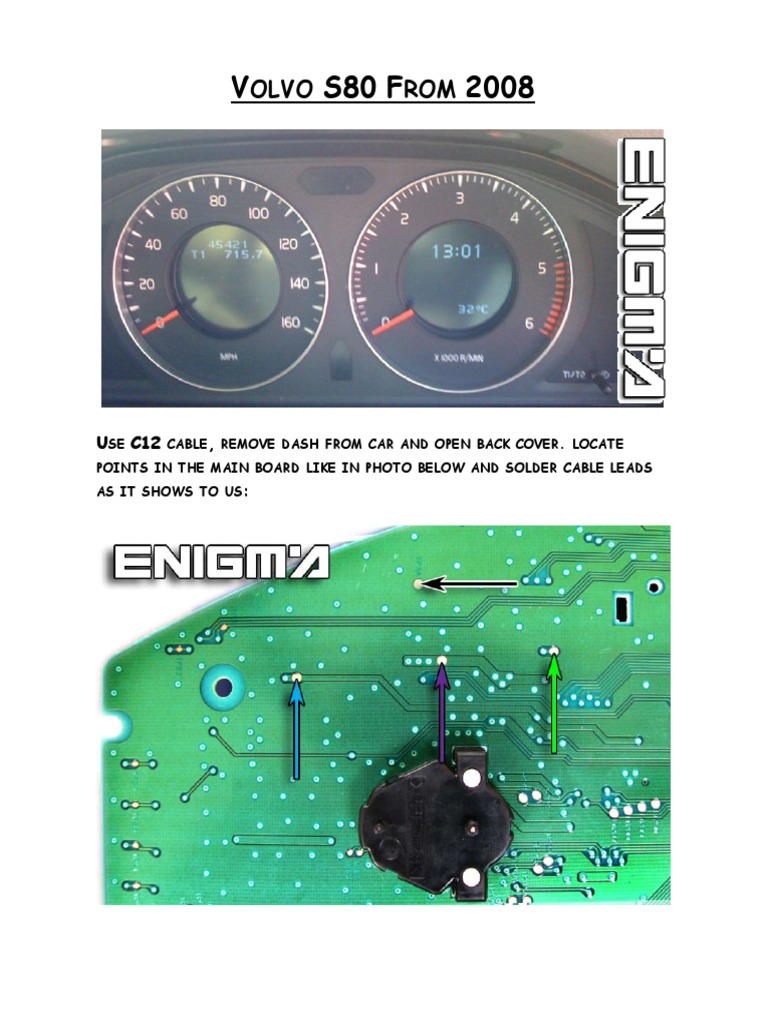 Volvo S80 From 2008 PDF | PDF | Technology & Engineering