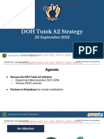 DOH Tutok A2 Strategy for Increasing COVID-19 Vaccination among Senior Citizens