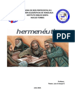 INTRODUCCIÓN A LA HERMENEUTICA BÍBLICA