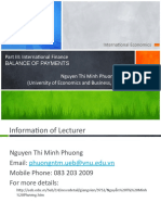 International Economics Balance of Payments Guide