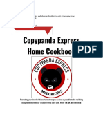 Copypanda Express Home Cookbook: Recreate Your Favorite Chinese Takeout