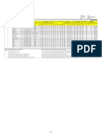 Indoor Lighting Calculation Table (Normal) - P220 Attachment # 1-2-1