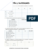 Boletín 3 Sucesiones