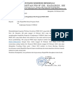 Surat Edaran Upload Proposal PKM 2023