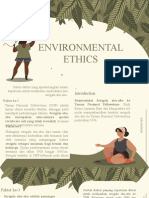 Bioetik - Environmental Ethics