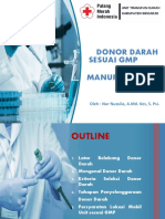 Donor Darah Sesuai GMP 2022