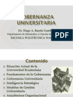 Gobernanza Universitaria