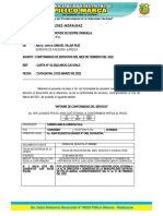 Informe #034 Conformidad de Servicios Del Mes de Febrero (Asesora Legal Externa)