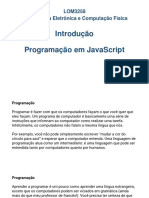 Introducao A Programação JavaScript
