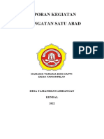 LPJ KEGIATAN 1 Abad