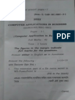 CAB Question Paper 2022