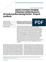 Operando Magnetic Resonance Imaging of Product Distributions Within The Pores of Catalyst Pellets During Fischer-Tropsch Synthesis PDF