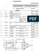 Diagrama de Cableado 15 - Transmisión ECU