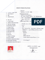 Biodata Calon Pelatih BLK Komunitas