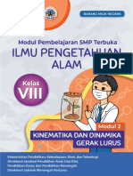 Ipa Kelas Viii Modul 2 - Kinematika Dan Dinamika Gerak Lurus