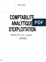 Brahim AAOUID METHODE DES COUTS COMPLETS. Cours Resume Exercices Corriges PDF