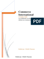 Les Techniques Du Paiement Du Commerce International