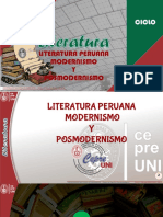 O. Lit. Peruana Modernismo y Posmodernismo