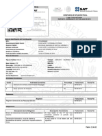 Fosis Constancia de INSCRIPCION NUEVO DOMICILIO (CIRCUITO) PDF