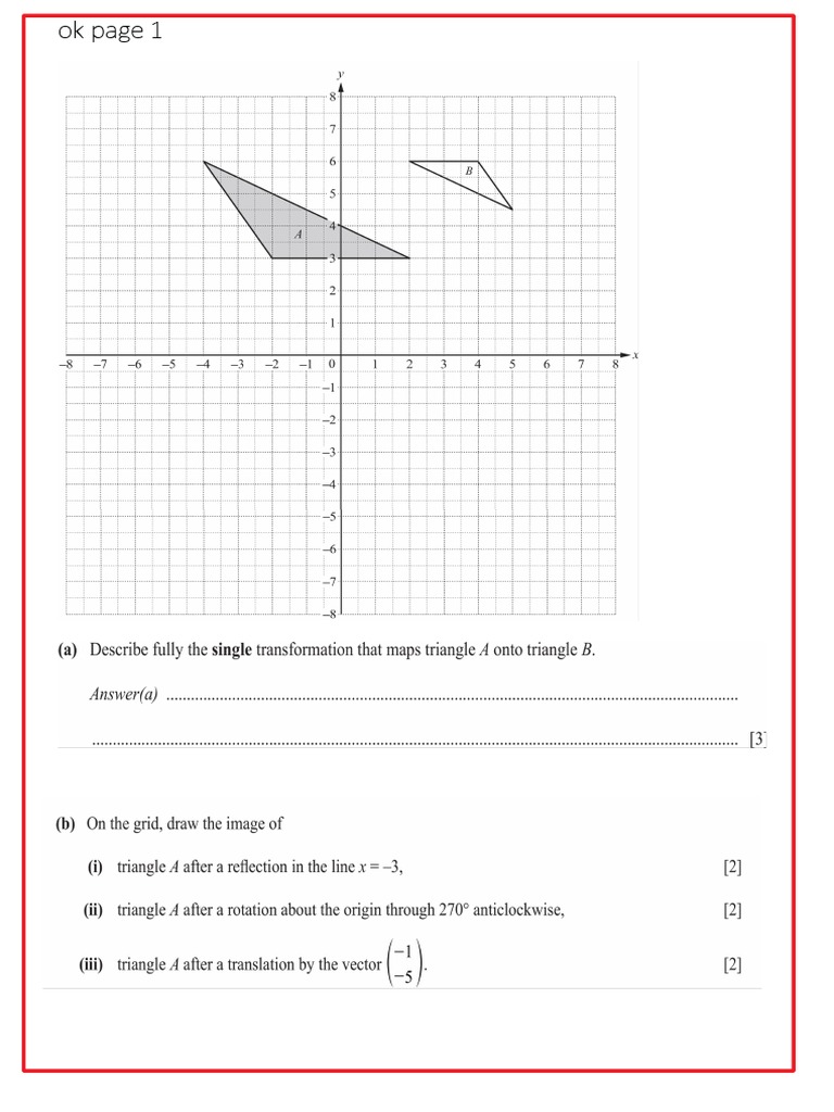 Combined Transformation Print Out PDF PDF