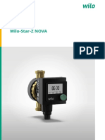 Wilo Datasheet - FR - FR - Wilo Star Z Nova