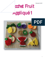 Crochet Fruit Appliqué Patterns
