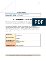 l2 Unit 8 Statement of Aims 2023 Finished