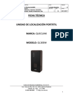 Ficha Técnica Queclink GL300W 3G PDF