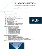 Boletín 1 Números Enteros