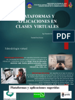 Clase V Uso de Plataformas y Aplicaciones en Clases Virtuales