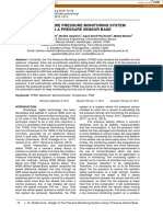 Design of Tire Pressure Monitoring System Using A Pressure Sensor Base PDF