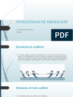 Estrategias de mediación para la resolución de conflictos