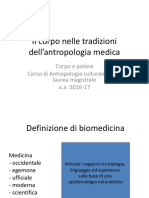 Il Corpo Nelle Tradizioni Dell'antropologia Medica PDF