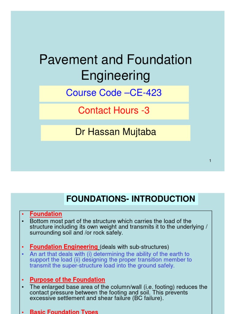 Types of Foundations in Engineering | PDF | Deep Foundation ...