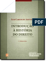 Resumo Introducao A Historia Do Direito Luiz Carlos de Azevedo PDF