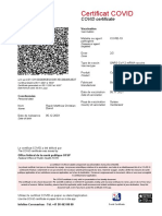 Certificat Vaccination PDF