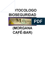 Formato Protocolo de Bioseguridad Morgana Cafe Bar