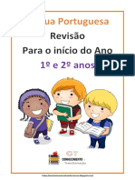 Revisão LP 1º e 2º Anos 2022 PDF