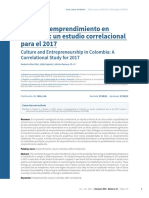 Cultura y Emprendimiento en Colombia PDF