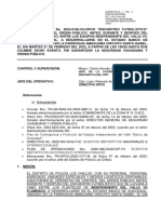 ORDEN SERVICIO No. 0195 ENCUENTRO FUTBOLISTICO INDEPENDIENTE VS FLAMENGO