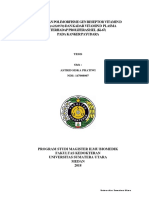 Hubungan Polimorfisme Gen Reseptor Vitamin D Fok-1 (Rs2228570) Dan Kadar Vitamin D Plasma Terhadap Proliferasi Sel (Ki-67) Pada Kanker Payudara