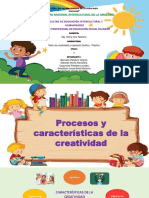 Procesos y Caracteristicas de La Creatividad