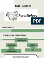 Ruang Lingkup Parasitologi