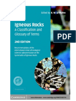 Le Maitre 2002 - Igneous - Rocks - Classification - Glossary - Terms PDF