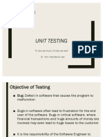 Unit Testing - Code Review