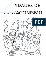 Capa Atividades de Protagonismo