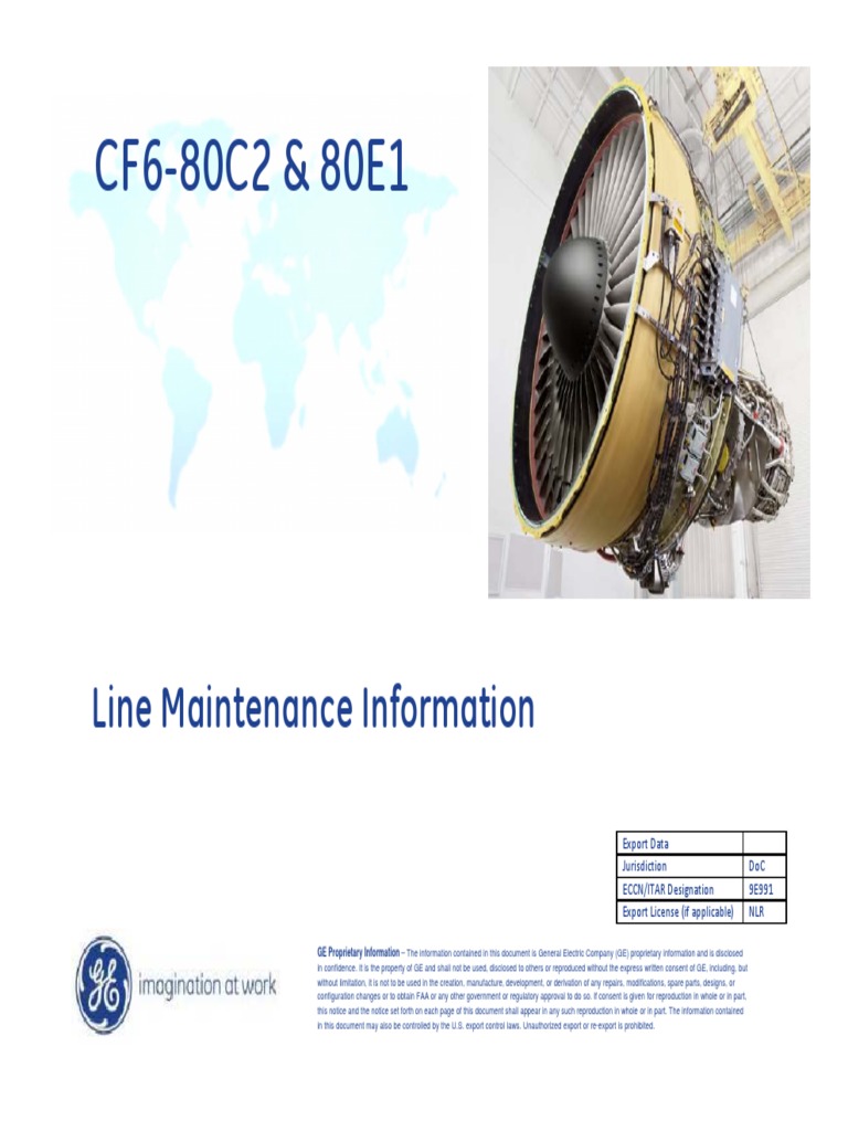 CF6-80C2 & 80E1. Line Maintenance Information. | Download Free PDF ...