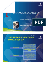 Bahasa Indonesia (TM1) PDF